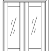 GLASS DOOR FOR WALL CABINET - W2430GD